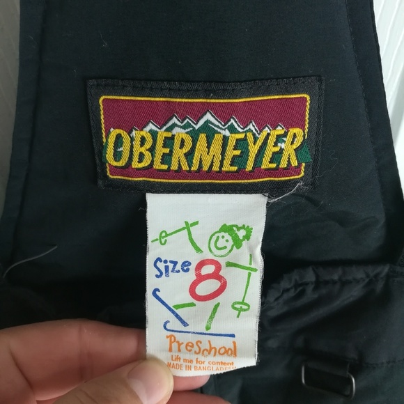 Obermeyer Frost black snow bibs - Picture 2 of 5